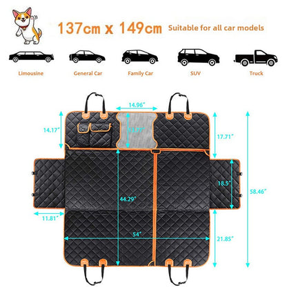 Waterproof Car Backseat Pet Mat